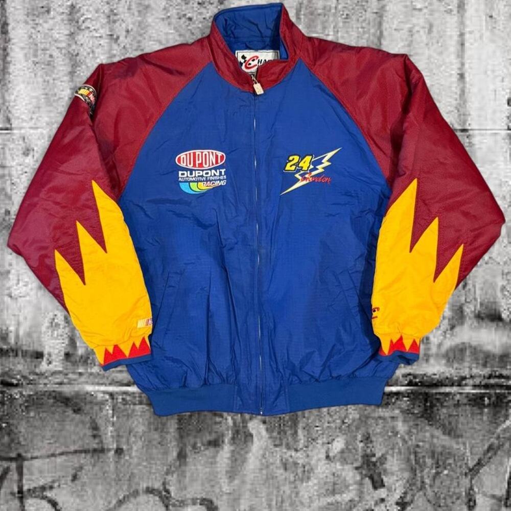 Vintage Jeff Gordon DuPont Racing Jacket – XL – Chase Authentics NASCAR Y2K